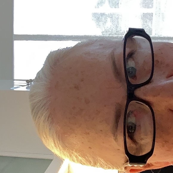 Chanel Paris reading glasses with black frames and pearl accents on arms. - Picture 7 of 8